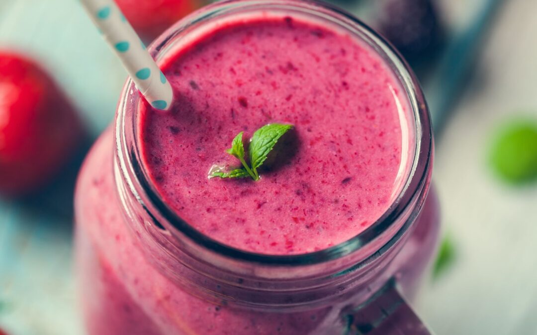 Pink smoothie